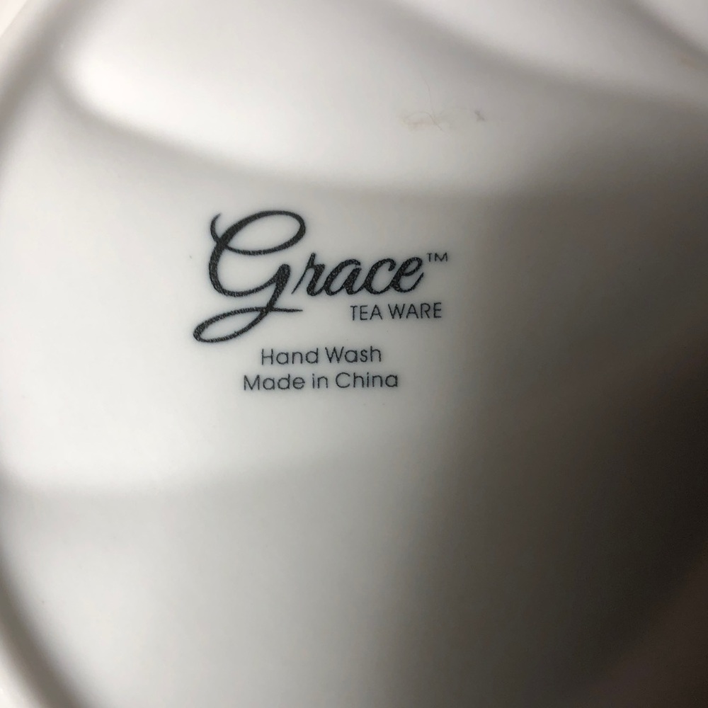 GRACE TEAWARE Pumpkin & Leaf Dish Set WHITE - Picture 8 of 8